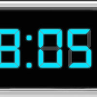 Design Animated Digital Clock With Live LCD interface