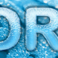 Design Beautifully Frosty Text Effect