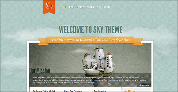 Download New Elegant Themes WP Theme - Sky - Blog Lorelei Web Design