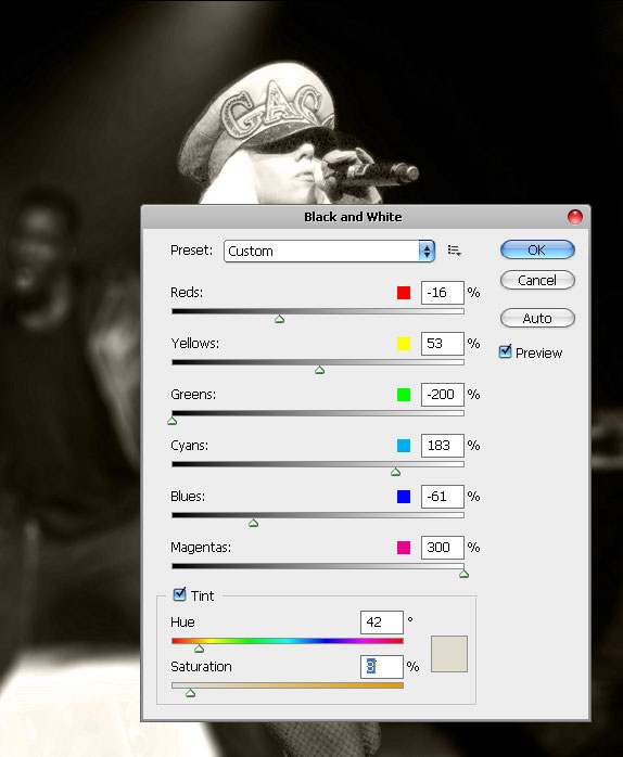 Quick and Basic Professional Deep Sephia Photo Effect - PS Tutorials Lorelei Web Design
