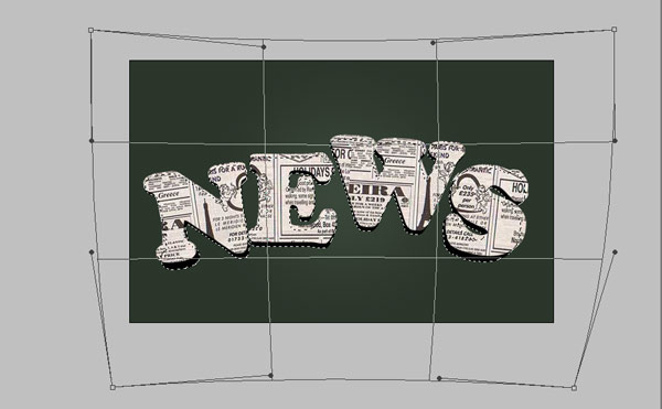 Design a 3D Newspaper Cropped Text Effect - PS Tutorials Lorelei Web Design