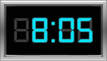 Design Animated Digital Clock With Live LCD interface - PS Tutorials Lorelei Web Design