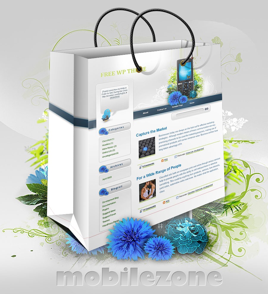 43 Free Wordpress Themes that Look Totally Premium - Photoshop Resources Lorelei Web Design