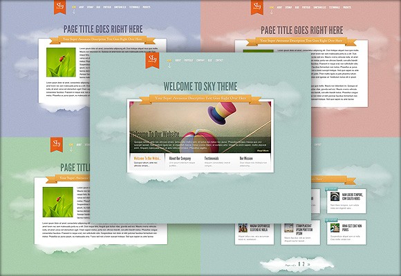 Download New Elegant Themes WP Theme - Sky - Blog Lorelei Web Design