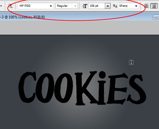 Sweet Cookies Text Effect in Photoshop For Beginners - Photoshop Tutorials Lorelei Web Design