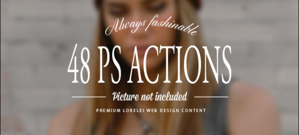 48 New Premium Photoshop Actions For Our Members - Featured Lorelei Web Design