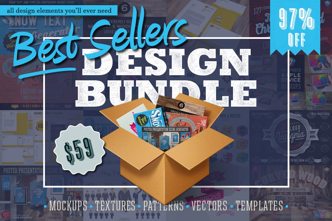 The Most Mega Premium Design Bundle Of All Is Here! - Blog Lorelei Web Design