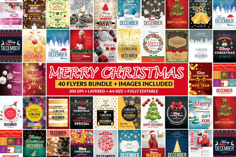 Bundle of 66 Christmas Templates - only $29 - Blog Lorelei Web Design