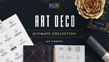 Download Art Deco Ultimate Collection - Only 100 copies available - Logos Lorelei Web Design