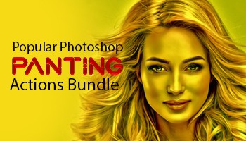 Popular Panting Photoshop Actions Bundle - Premium PS Actions Lorelei Web Design