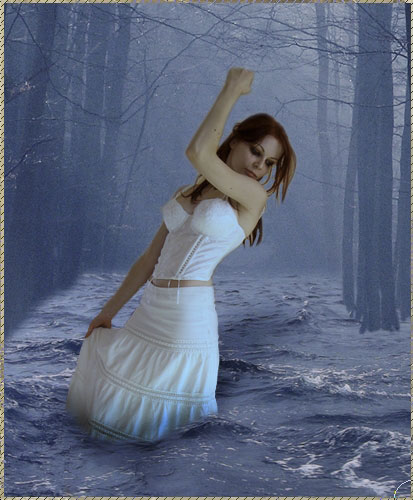 Design a Surreal Fantasy Art Forest Flood Tale - PS Tutorials Lorelei Web Design