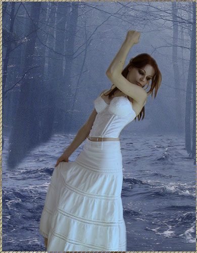 Design a Surreal Fantasy Art Forest Flood Tale - PS Tutorials Lorelei Web Design