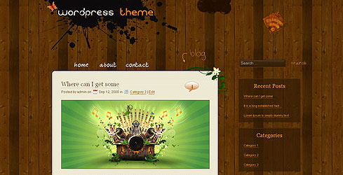 Another Way To Iintegrate Photoshop and Wordpress - Premium Themes designed in PS - Blog Lorelei Web Design