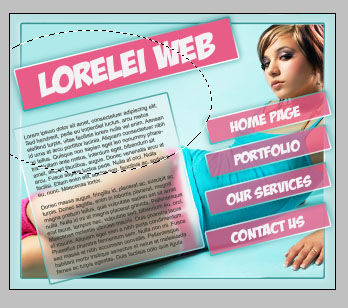 Sexy Portfolio Template Making a Gorgeous Splash Page - PS Tutorials Lorelei Web Design Sexy Portfolio Template Making a Gorgeous Splash Page - PS Tutorials Lorelei Web Design