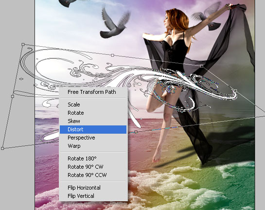 Design Unforgettable Fantasy Art Scene Silentio - Photoshop Tutorials Lorelei Web Design silentio photoshop tutorial fantasy art result