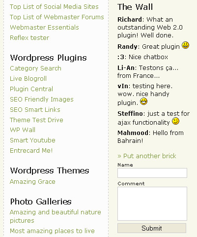 75 Best Wordpress Plugins That Make Bloggers Lives Easier - Blog Lorelei Web Design wp-wall-wordpress-jquery-plugin