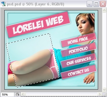 Sexy Portfolio Template Making a Gorgeous Splash Page - PS Tutorials Lorelei Web Design Sexy Portfolio Template Making a Gorgeous Splash Page - PS Tutorials Lorelei Web Design