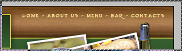 Design a Full Template for Bar Restorant Website Layout - Photoshop Tutorials Lorelei Web Design