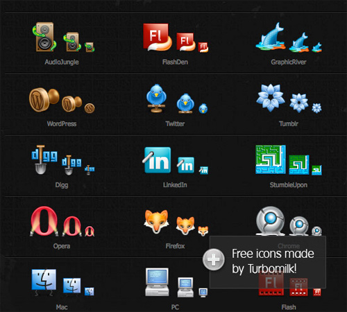 Turb-icon-sets in 50 Beautiful Free Icon Sets For Your Next Design
