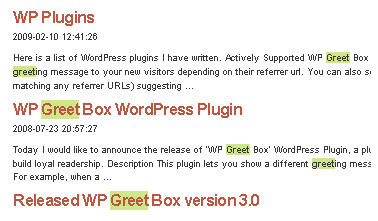 75 Best Wordpress Plugins That Make Bloggers Lives Easier - Blog Lorelei Web Design highlight-search-terms-wordpress-jquery-plugin