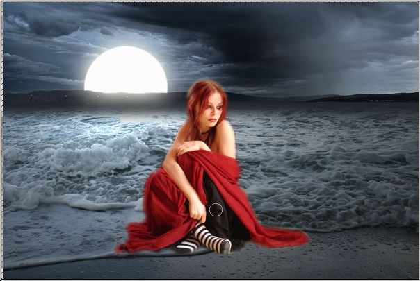 Dark Fantasy Art Photoshop tutorial – Fairy and Sunset Landscap - Photoshop Tutorials Lorelei Web Design