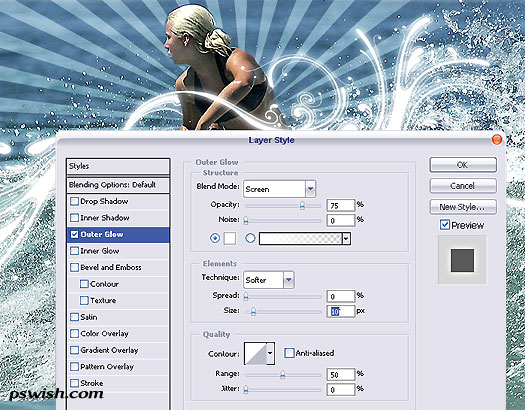 Create A Stylish Surfing Fashion Label Tag - PS Tutorials Lorelei Web Design 9.jpg
