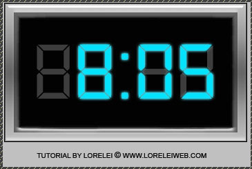 Design Animated Digital Clock With Live LCD interface - Lorelei Web Design
