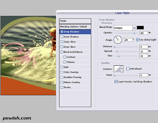 Create A Stylish Surfing Fashion Label Tag - PS Tutorials Lorelei Web Design 19.jpg