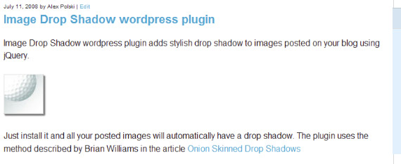 75 Best Wordpress Plugins That Make Bloggers Lives Easier - Blog Lorelei Web Design image-drop-shadow-wordpress-jquery-plugin